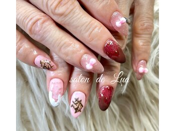 サロンドルア 亀有(Salon de Lua)/バレンタインネイル