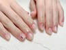【Hand】ワンカラー2色＋ストーン10個 ¥5800ご新規様オフ無料