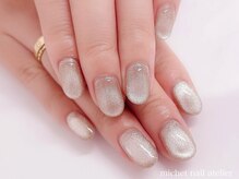 ミケ/シンプルマグネットネイル