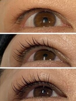 サッシー(SASSY)の写真/「自まつ毛を健やかに、濃く見せたい」なら【マイラミネーション】密度を感じる仕上がりと極上のハリツヤを