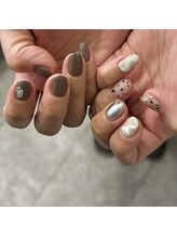プライベートネイルサロン(private nail salon)/アシメ×ニュアンス