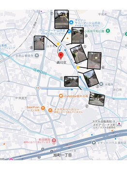 満月堂/山手町MAP