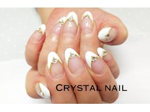 クリスタルネイル パークプレイス店/王道フレンチ