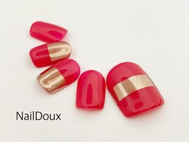 夏ネイルデザイン☆フットジェル