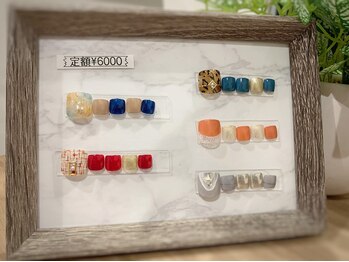 ミラネイル(Mila nail)/フット厳選5種＊シンプルコース