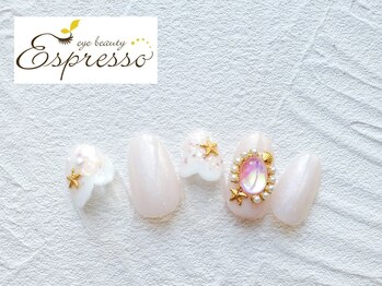 エスプレッソ アイビューティーアンドネイル 新百合ヶ丘店(Espresso)/サマーネイル シェルネイル 