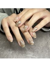 チャイ 大阪上本町店(chai)/ゴールドネイル