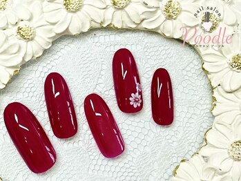 プードル(Poodle)/シンプルデザイン