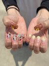 宝石ネイル