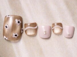 お花マグネット