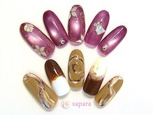 津田沼ネイルサロン サパラ(sapara)/プラチナ定額☆￥6,899　100種☆
