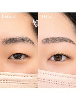 フィレール(Filer)の写真/【NEWOPEN】似合わせ束感まつげパーマ×美眉スタイリングで最高に可愛いぱっちり目元へ♪パリジェンヌも◎