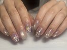 【うるちゅるオーロラネイル】