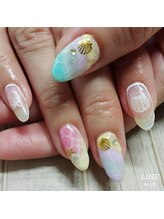 ウォーターワールド 大和店(WATER WORLD)/ドロップネイル