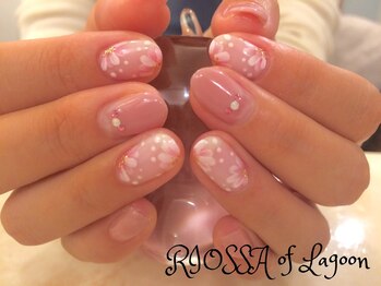 リオッサ オブ ラグーン(RIOSSA of Lagoon)/花柄#三角フレンチ