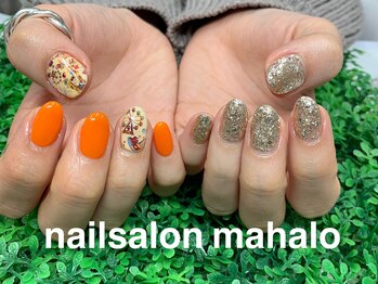 マハロ(mahalo)/ネイルプリンター使用☆