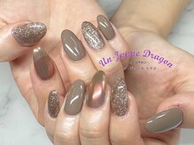 アン ジョーヌドラゴ/【自爪ネイル】ブラウンネイル