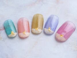 クリアカラーネイル