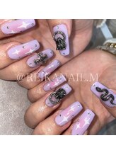 エムネイル(Ｍ)/パステルチーク×強めギャル