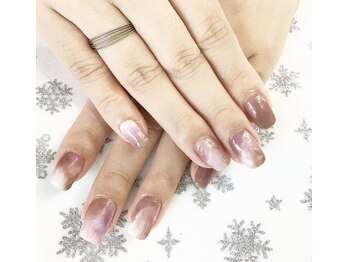 【冬】ニュアンスネイル