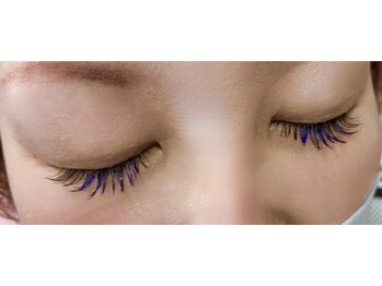 オッジヘアー/カラーマツエク　6月正田