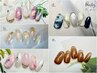 晩夏ネイルアート♪【ミラー マグネット タイダイ…人気アート5種】¥8866～