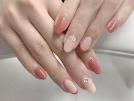 定額フレンチワンカラーシンプル
