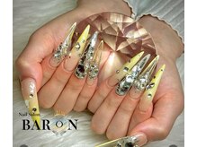 バロン 心斎橋店(BARON)/パステルカラー×クリア長さだし