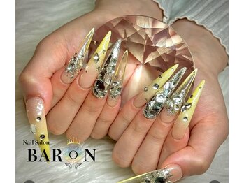 バロン 心斎橋店(BARON)/パステルカラー×クリア長さだし