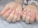 ワンカラー×リボン