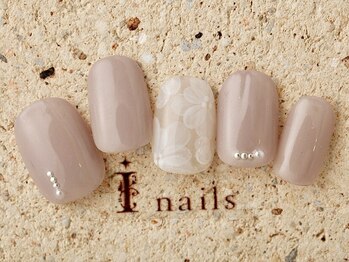 アイネイルズ 町田店(I nails)/くすみフラワー7980円
