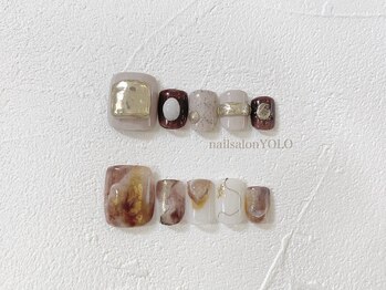 ヨロ(YOLO)/フットネイル