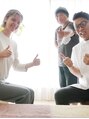 スピロソフィア ウクライナの友人と施術後写真をとりました。