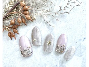ジーシーネイル(G C nail)/雪の結晶