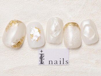 アイネイルズ 池袋店(I-nails)/ホワイトゴールドブライダル