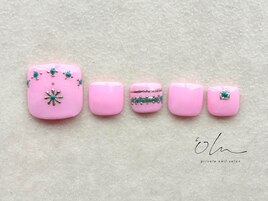 6月フットネイル定額【Summer】