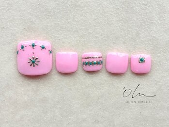 オル('olu)/6月フットネイル定額【Summer】