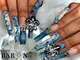 バロン 心斎橋店(BARON)の写真/トレンドもお任せ！流行りのワンホンネイルも得意★手描きアートも◎持ち込み大歓迎なのでお好きなアート♪