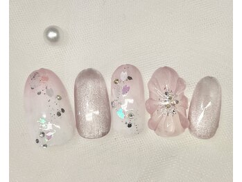 キャンアイドレッシー 下赤塚店/春☆さくらネイル