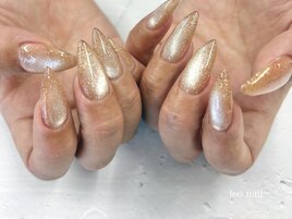 春マグネットネイル