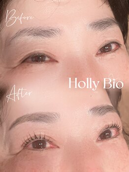 ホーリービオ(Holly Bio)/眉毛パーマ＋ラッシュリフト