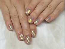 トリプルエイチ 天文館(HHH for nail)の雰囲気（ニュアンス夏ネイル）