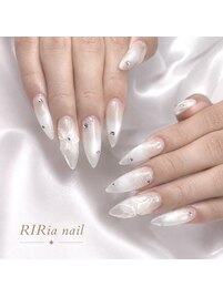 フラワーアートネイル