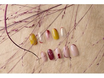 ツメトトノウ/2022四季_秋ネイル-禾乃登-