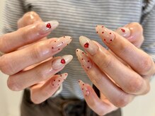 プラス ファースト(Plus 1st)/ハートネイル♪byKobayashi