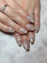 クルール(Couleur)/シルクマグ×押し花ネイル♪