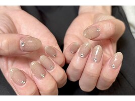 ワンカラー＋ストーン追加