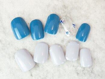 ネイル アンド アイラッシュ ニコニコ(niconico)の写真/【JR駅新長田☆1分】いつでもオフ付☆ラメグラ/ワンカラー¥3700♪限定2デザイン¥3990