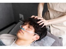 脳疲労専門ドライヘッドスパ &nbsp;ZELOS 横浜関内駅前店【3月上旬 NEW OPEN（予定）】の雰囲気（【忙しいあなたにお勧め】水素吸引しながらしっかりと整えていく）