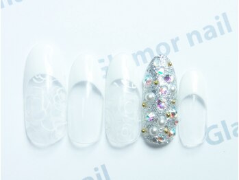グラマーネイル(Glamor nail)/フレンチネイル☆¥7,400